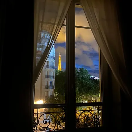 Vue Tour Eiffel Apartmán Paříž